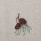 2 inch Pine Cones and Needles, Tree Branch, Embroidered, Iron on Patch